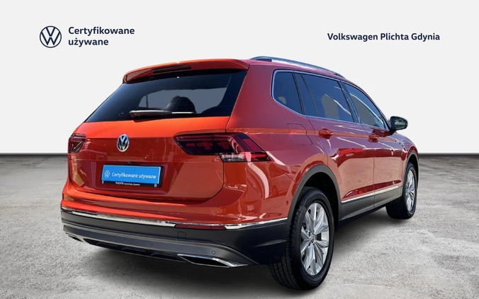 Volkswagen Tiguan Allspace cena 149900 przebieg: 26103, rok produkcji 2019 z Goniądz małe 781
